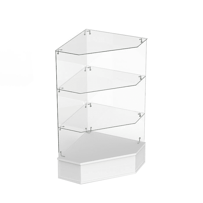 Угловая витрина Frameless Corner