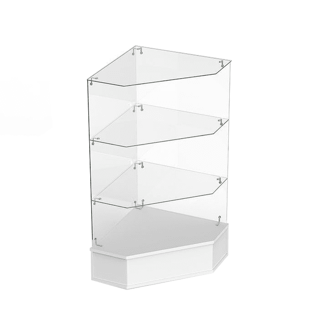 Угловая витрина Frameless Corner