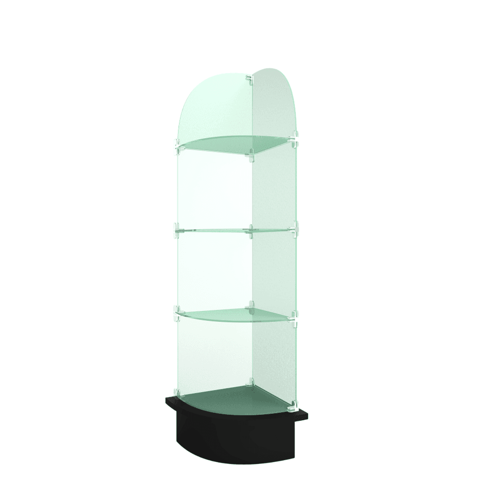 Угловая витрина Glass Corner