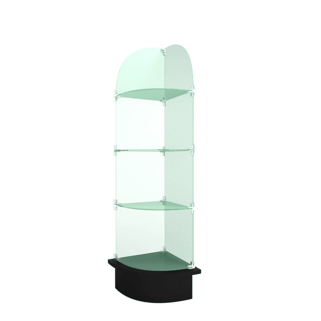 Угловая витрина Glass Corner