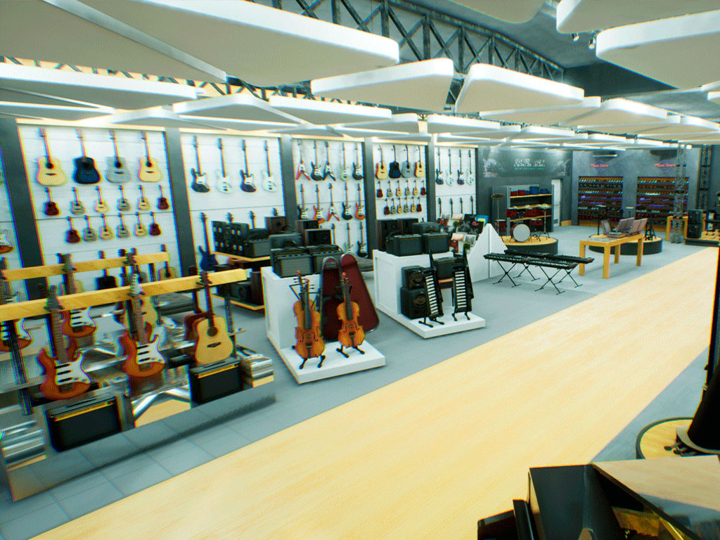  Мебель и оборудование для магазинов музыкальных инструментов