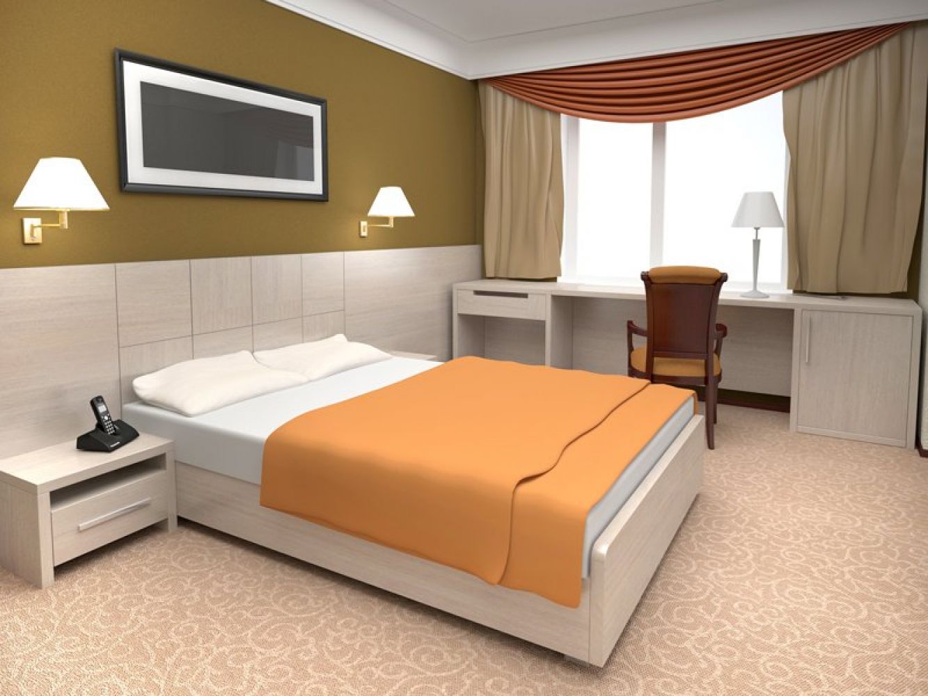 Дизайн мебели для гостиницы и отеля